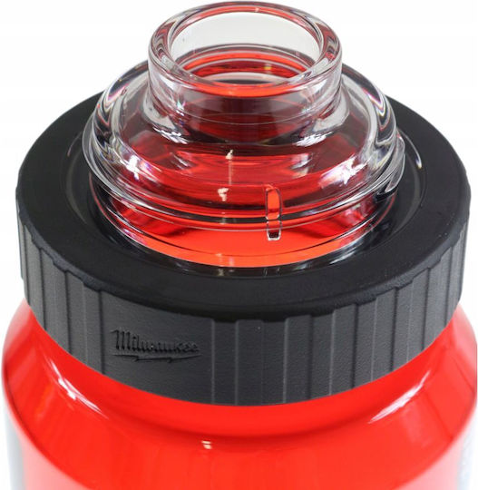 Milwaukee Packout Μπουκάλι Θερμός Πλαστικό 740ml Κόκκινο