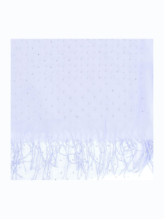 ButicCochet Damen Schal Blau
