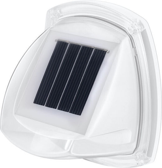 Set 2 Lămpi Solare de Perete 2W 100lm Alb Cald 3000K cu Senzor de Mișcare și Fotocelul IP65 8.5x9cm