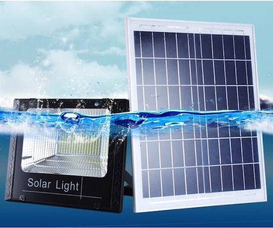Lampa Solară de Drum 100W 9000lm Alb Rece 5500K cu Telecomandă IP67