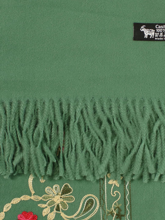ButicCochet Damen Schal Grün