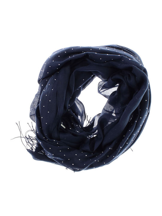 ButicCochet Damen Schal Marineblau
