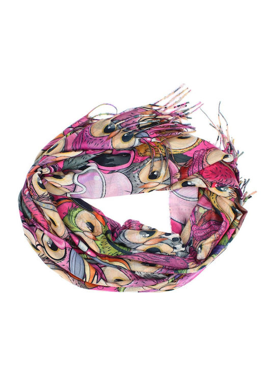 ButicCochet Şal Pentru Femei Fuchsia