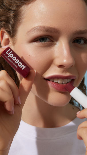 Liposan Fruity Shine Lip Balm Blackberry Shine 4.8gr