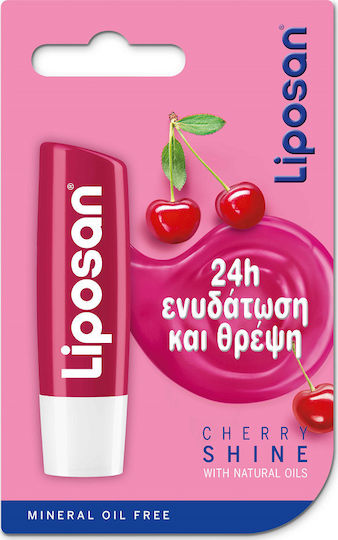 Liposan Fruity Shine Lip Balm SPF10 Cherry 4.8gr
