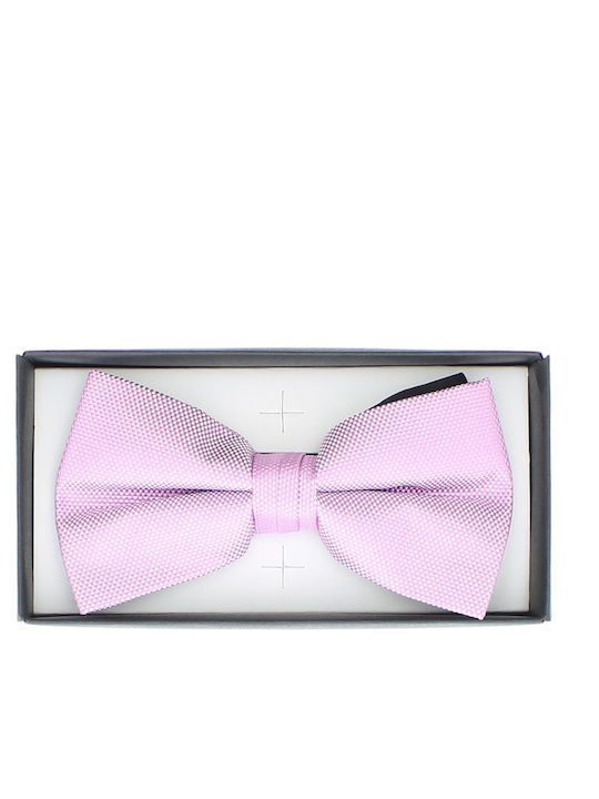 Men's Bow Tie Buticcochet Synthetic Material 7x12 Cm Dotted Pattern Lilac Pap329