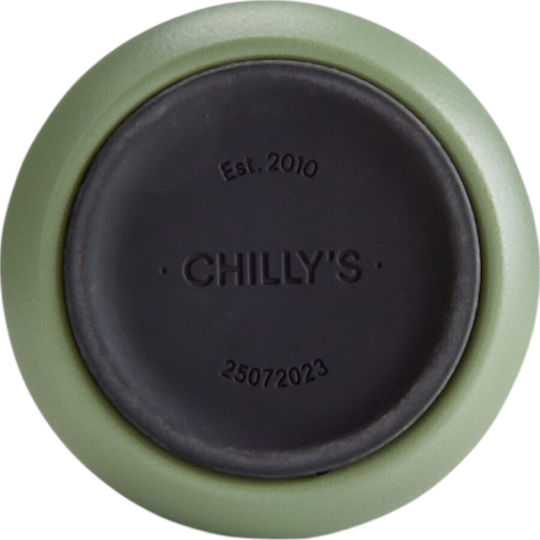 Chilly's Series 2 Urban Murals Bottle Thermos Stainless Steel BPA Free 500ml Orchid Panther