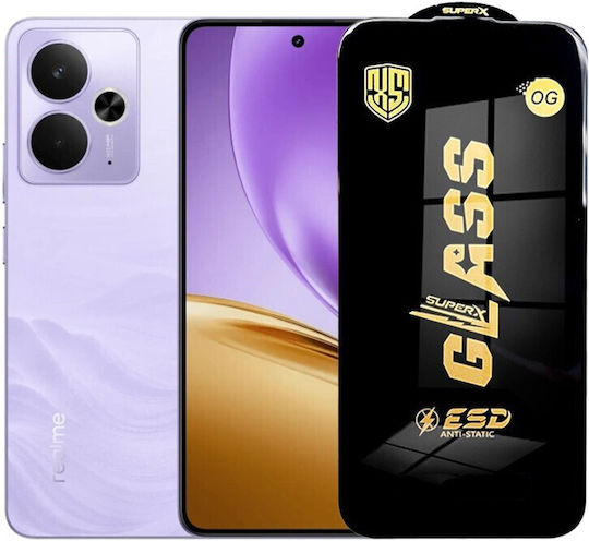0.35mm Screen Protector Μαύρο (Realme 14T)