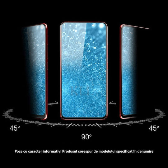 2.5D 0.3mm Privacy Tempered Glass Negru (Xiaomi 14)
