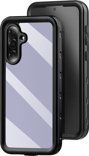 Redpepper Калъф За Мобилен Телефон Galaxy A37 Ip68 Водоустойчив С Връзка Черен