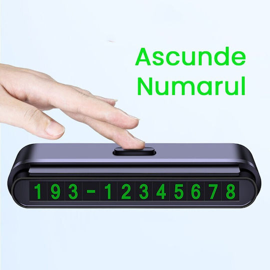 Placă de Parcare Temporară