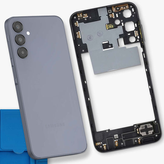 Clappio Replacement Central Chassis Samsung Galaxy A15 5g Black