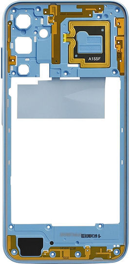 Samsung Zentrale Chassis Galaxie A15 5G Robuste Struktur Service Pack Blau