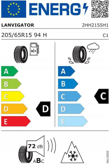 205/65R15 94H Anvelopă De Iarnă Pentru Autovehicul De Pasageri