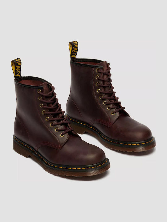 1460 Leather Women's Ankle Boots Brown