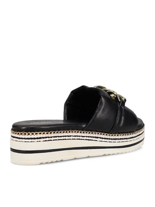 Дамски Сандали Flatforms Черни
