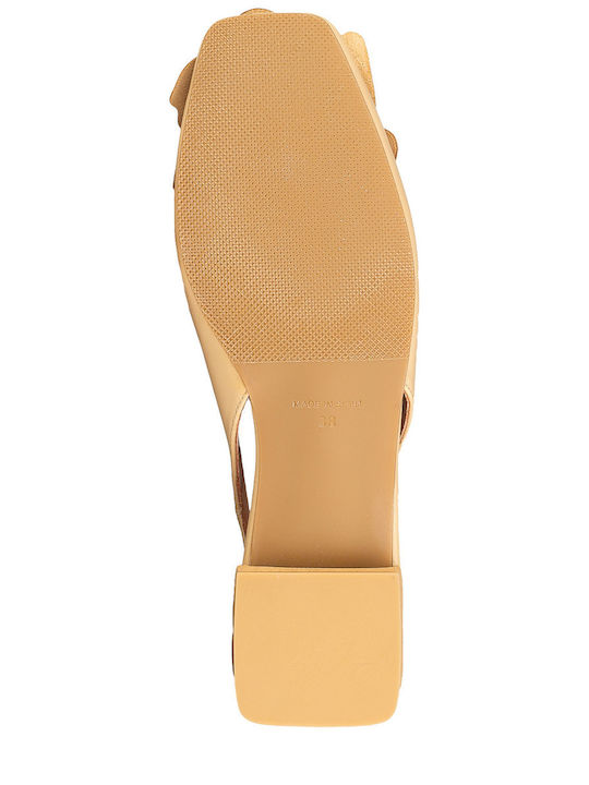 Women's Flat Sandals Beige