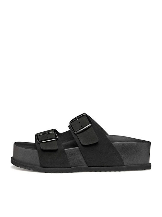 Sandybett Leather Women's Anatomic Sandals Black