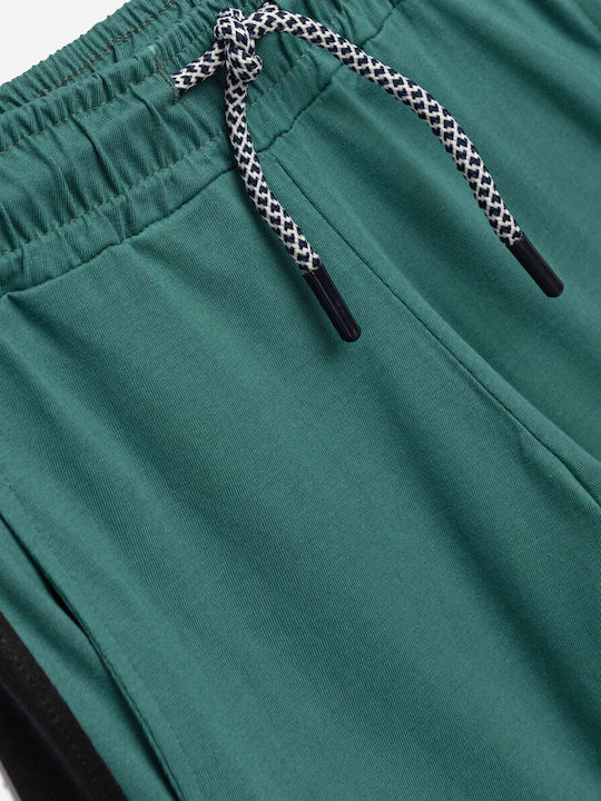 Kids Set with Shorts Summer 2 Pieces Black/Green