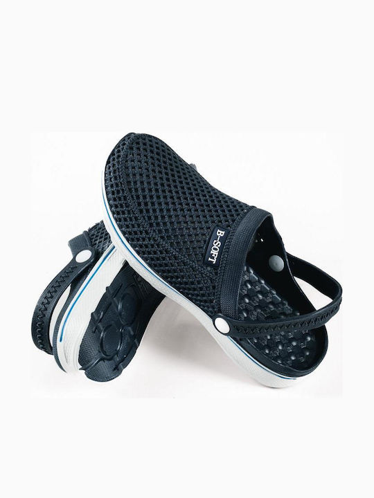 B-Soft Men's Clogs Blue 55/19163_MPLE