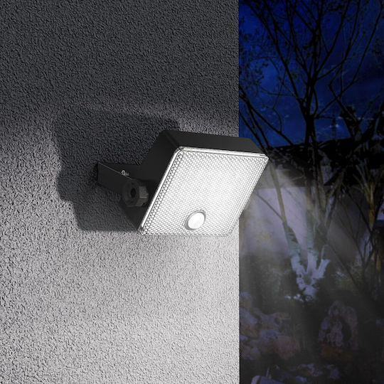 Modee Lighting Στεγανός Ηλιακός Προβολέας LED με Αισθητήρα Κίνησης και Φωτοκύτταρο IP44