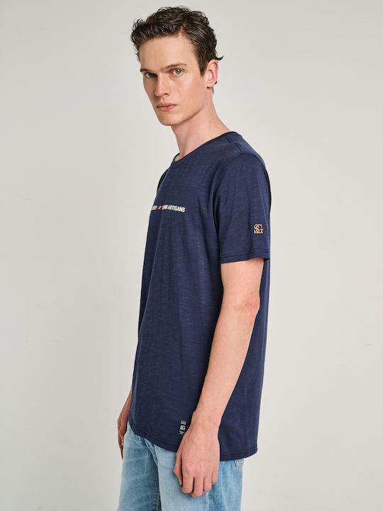 T-shirt Navy Μπλε
