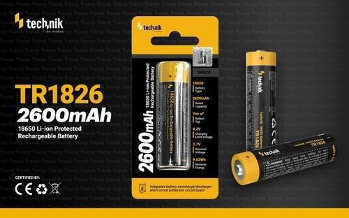 Technik Επαναφορτιζόμενη Μπαταρία 18650 2600mAh 3.7V