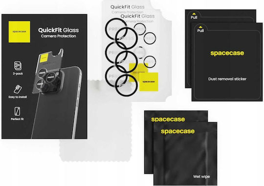 Spacecase Quickfit Camera Protector Tempered Glass Black for Galaxy S26 Ultra