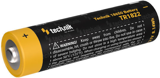Technik Rechargeable Battery 18650 Li-ion 2200mAh 3.7V 1pc