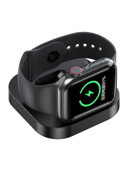 Încărcător Wireless Smart Iwatch Flippy Compatibil Apple Iwatch 1/9 Încărcător Magnetic Interfață Type-c 3w 7.5 X 7.5 X 1.2 Cm Pliabil Negru