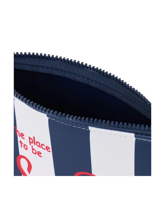 Aline Elektrische Gitarre Stoff Damen Handtasche Blau