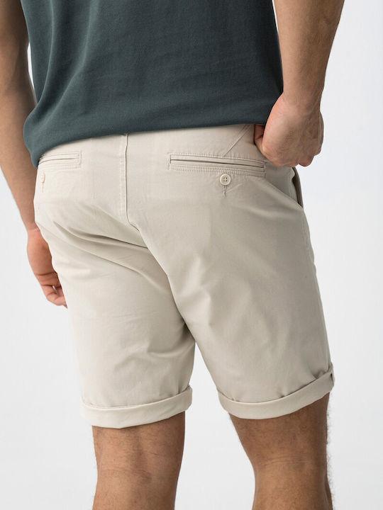 Men's White Bermuda