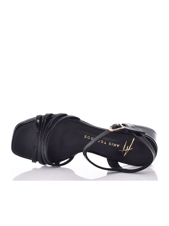 Damen Sandalen Schwarze