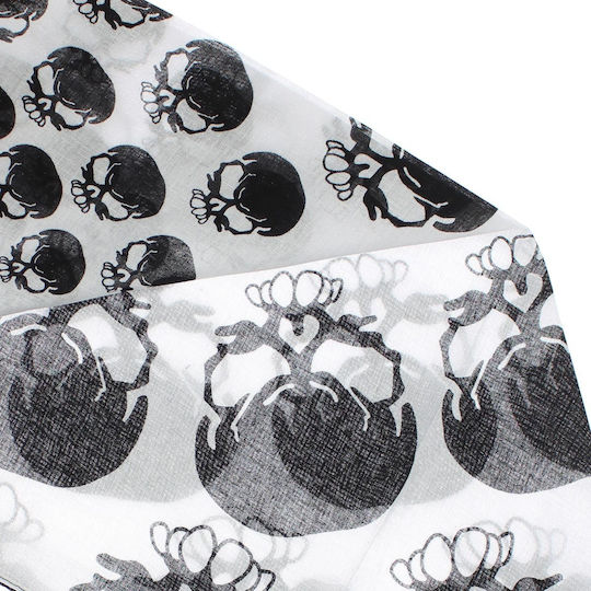 Cotton Bandana Size 55x55 Cm Buticcochet White Es2673