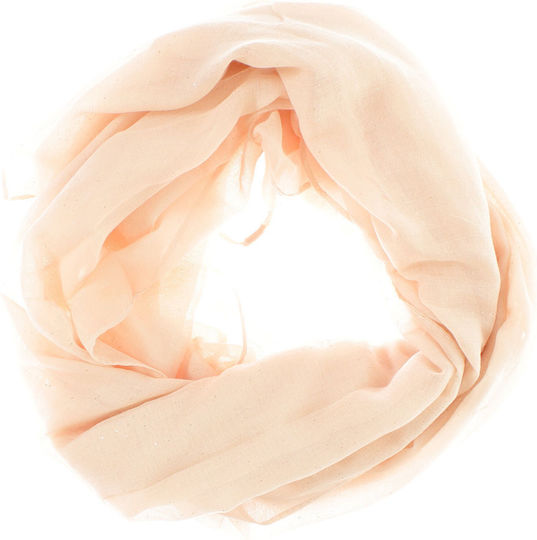 Fular Damă 30% Vascoză 70% Poliester ButicCochet 68x180 Cm Roz Es3358