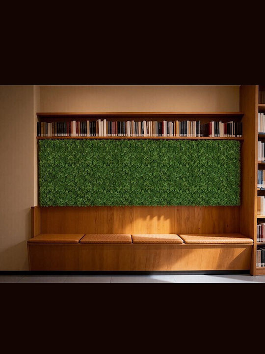 Newplan Artificial Foliage Panel 50x50cm Moss