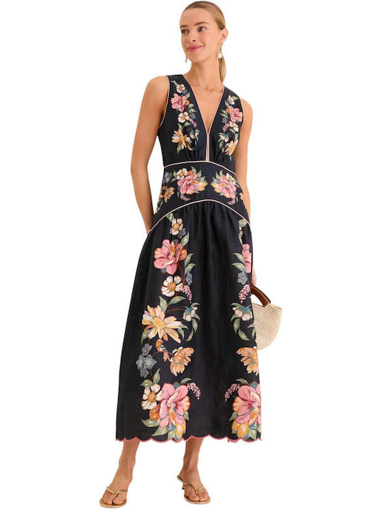 Καλοκαιρινό Midi Φόρεμα Floral