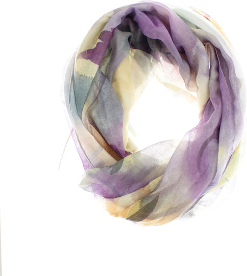 Eșarfă De Damă 30% Vascoză 70% Poliester ButicCochet 68x180 Cm Multicolor Es3314