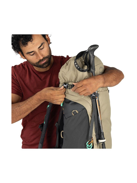 Osprey Kestrel Rucsac de Alpinism 45l Rezistent la Apă Kaki de Drumeție