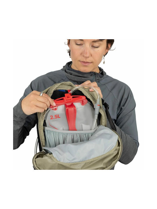 Osprey Hikelite Ορειβατικό Σακίδιο 18lt Αδιάβροχο Γκρι Daypack