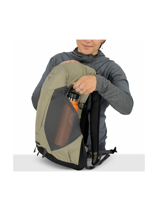 Osprey Hikelite Ορειβατικό Σακίδιο 18lt Αδιάβροχο Γκρι Daypack