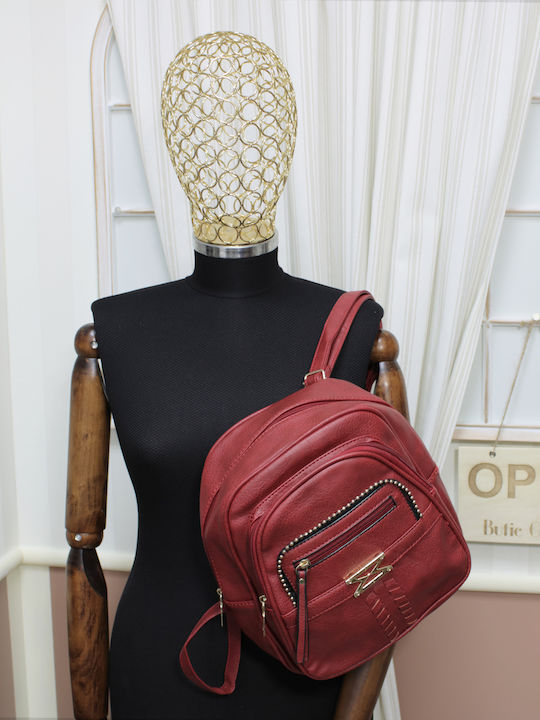 Geantă De Damă Tip Rucsac Burgundy
