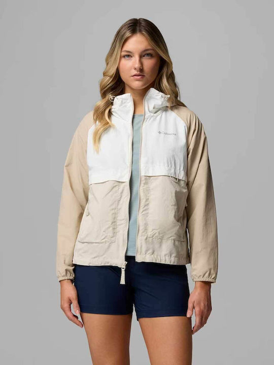 Damen Jacken für Winter Beige