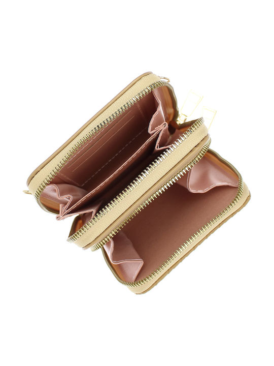 Large Leather Women's Wallet Brown
