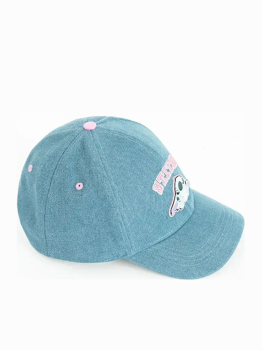 Cool Club Kids' Jockey Fabric Blue Hat