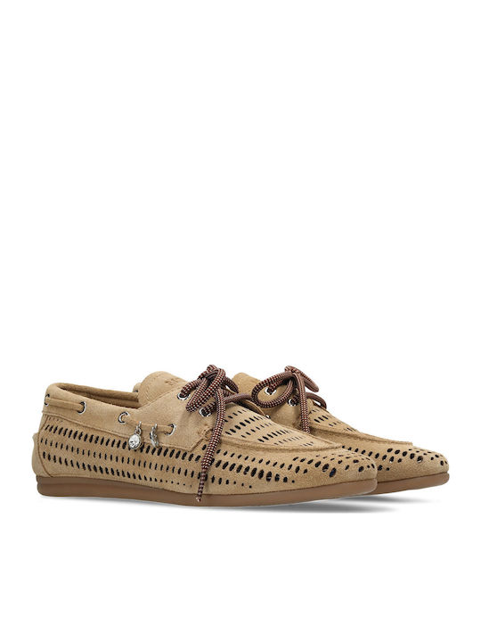 Women's Loafers in Beige Colour