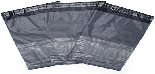 Femmit Verpackungstaschen Courier 24x30+5cm Transparente Dokumententaschen & Starke Selbstklebende Klappe 100 Stück Wasserdichte Robuste E-shop & Versand E-Commerce