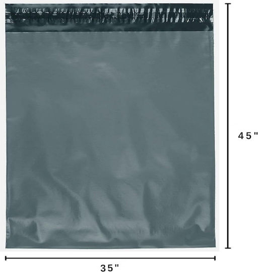 Femmit Verpackungstaschen Courier 35x45+5cm Transparente Dokumententaschen & Starke Selbstklebende Klappe 100 Stück Wasserdicht Robuste E-shop Kleidung Schuhe Bücher & Versand Ecommerce