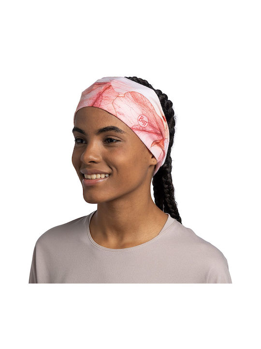 Buff Coolnet Uv Wide Sports Headband Pink