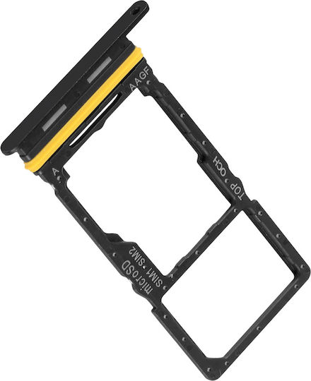 Clappio Sim Tray Galaxy A17 5G 4G Hybrid Dual Nano Sim Microsd Slot Schwarz